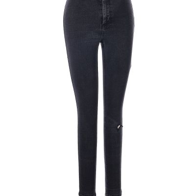 Topshop Women Blue Jeggings 28W